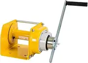 Manual winch 0.5T/1T/2T/3Tonwinch auto self-locking hand manual Galvanized steel winch hand tool lifting sling Cable Puller(2T (No wire rope))