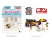 American Diorama 1:64 Mijo Exclusive Figure Beach Girls Set AD-76481 Limited