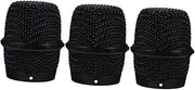 SUPVOX Pcs - Mic Metal Grille Mesh Microphone Accessory Metal Replacement Head for Mics