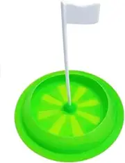 Hellery Golf Putting Cup Flag Golf Putting Hole Cup Golf Putting Training Aid for Indoor
