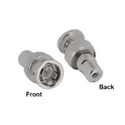 BNC Male to RCA Female Connector Coupler 75ohm for Video Device Applications