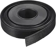 uxcell 24AWG Silicone Ribbon Cable 9Pin 24 Gauge Flat Cable Flexible Silicone Wire 3m/9.8ft Black Stranded Tinned Copper Wire for Model Plane, Model Car, Electric Appliance