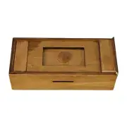 Puzzle Gift Box Hand-Painted Ear Rings Container Collectible Jewelry Box