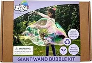 Dr Zigs Eco Giant Bubble Kit - Flat Packed Giant Set - Compact on The go Fun, Sustainable Wands and Professional Grade Solution.