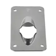 SCHAEFER HALYARD EXIT PLATE FOR UP TO 3/4" LINE- FLAT