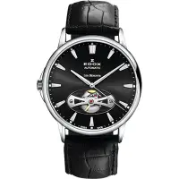 在飛比找Yahoo奇摩購物中心優惠-EDOX Les Bemonts Open Vision 薄