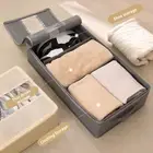 Closet Organization Shoe Storage Box Adjustable Partition Foldable
