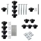 T-track Jig Screw Fixture Table Saw Router Chute Rail Special Accessories