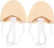 [Abaodam] Breathable Toe Guards for Adult Belly Dancing Non Slip Forefoot Pads Lightweight Dance Shoes Wear Resistant Toe Protectors for Ballet Yoga