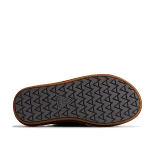 【Clarks】男鞋 Litton Strap 兩片式魔鬼氈設計拖鞋 涼鞋(CLM76579S)