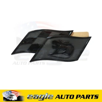HSV VE Models Black SV Enhanced Rear Badge Genuine HSV # E08-090603HZ