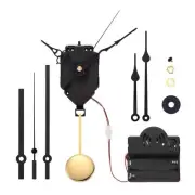 Pendulum Clock Movement Replacement DIY W/ 3 Pairs Hands & Pendulum