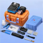 AUA-70F Auto Fiber Optic Fusion Splicer Built-in Optical Power Meter 5.5" Touch