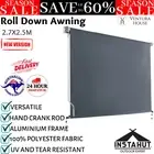 Instahut Outdoor Blind Window Roll Down Awning Canopy Patio Shade Privacy Screen