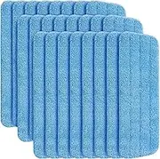 Gandeer 24 Pack Microfiber Mop Pad, Spray Mop Replacement Heads for Wet Dry Mops, Machine Washable Reusable Household Replacement Mop Pads for Hardwood and Hard Surface Floor Cleaning and Scrubbing