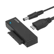 Unitek Y-1039 USB 3.0 to SATA 6G Converter Super-Speed 5Gbps Supports 2.5 / 3.5HDD,SATA&SSDHDD.PowerAdapter & USB Micro-B to USB-A Cable Incl. [Y-1039]