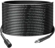 YUET 10M Extension Hose for Bosch Pressure Washer AQT Series High Pressure Washers EasyAquatak UniversalAquatak, Click Plug Quick Connect SDS Fittings, Water Clean Pipe Replacement