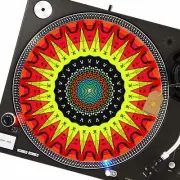 Aztec God Slipmat Turntable 12" for DJ Vinyl LP Audiophile