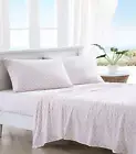 - Queen Sheets, Cotton Percale Bedding Set, Crisp & Cool, Stylish Bedding Set (F