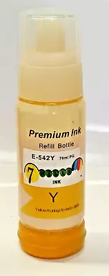 2 x Generic T542 Y ecotank pigment ink bottles for epson ET-5800 ET-16600 5170