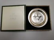 Richard Evans Younger "Mallards" Sterling Silver Collector’s Plate, 1972, NIB!