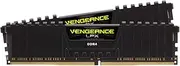 Corsair CMK32GX4M2B3200C16 DDR4 3200MHz C16 Desktop Gaming Memory Black, Vengeance LPX Black, 32GB (2 x 16GB)