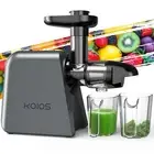 Cold Press Masticating Juicer Machine - 2-Speed & Reverse Function for Vegeta...
