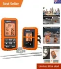 Accurate Grill and Smoker Thermometer with Long-Range Monitoring - Dual Probe