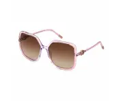 Furla Brown Plastic Sunglasses