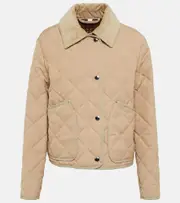 [Burberry] Burberry Quilted jacket UK 20 beige