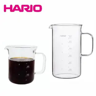 【HARIO】經典玻璃燒杯 咖啡壺 量杯300ml(BV-300)