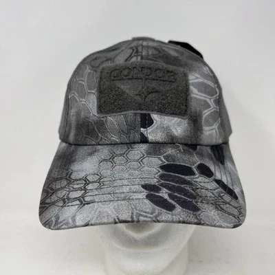 KRYPTEK CONDOR Tactical Hat Cap Mens Strapback Gray Camo Urban Mesh Military