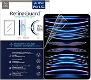 RetinaGuard Anti Glare & Anti Blue Light Screen Protector for 2018-2022 iPad Pro 11 inch Compatible with iPad Air 5th Gen 10.9 inch, SGS and Intertek Tested, Blocks Excessive Harmful Blue Light, Reduce Eye Fatigue