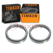 2 pc Timken Transmission Input Shaft Races for 1987-1988 Ford Thunderbird lu
