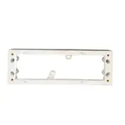 2x 3A AU Mounting Block to Suit - 4 Gang GPO with Dual USB Outlets - White