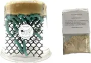 Live Hornworms 25-30 ct by Oregon Silkworms Includes Free 1 OZ Powdered Chow