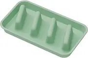 Taco Plates, Reusable Taco Trays with Dividers, Fiesta Serving Dishes, Sturdy Silicone Construction, Reusable Eco-Friendly, 28.5x16.5cm for Bar Supplies Decorations Home Parties Events
