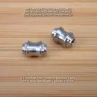 Benchmade 940-2 Osborne Knife 2 PC Custom Titanium Standoff Spacer Set - RAW