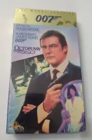 The Moore Classics 007 Octopussy VHS Sealed NEW
