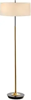 Floor Lamp Stand Reading Gold Metal Fabric Modern Lighting Decoration Home Decor