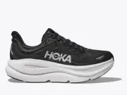PAY LESS! Hoka Bondi 9 Mens Runners (2E Wide) (Black/White)