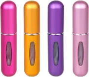 Travel Spray Perfume Bottles, Portable Refillable Atomizer, Mini Size Fragrance