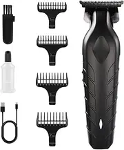 Blackout Trimmer Plus Zero Gap,Barbers Tonic Blackout Trimmer Premium Zero-Gapped 3-in-1 Razor,Cordless Rechargeable Zero-Gapped Safety Razor Hair Clipper for Men,Fast Carving