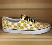 VANS Era, Big Check Mens US Sz 7.5 / Womens 9, Yellow / True White | VN0A4U39WYT