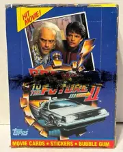 Back to the Future II Movie Closeout Vintage Card Box 36 Packs Topps 1989