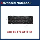 US Keyboard For ACER Aspire E15 E5-582P 552 E5-573G P257 P258 Series