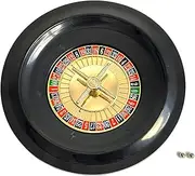 Roulette Sets 10 Inches Plastic Russian Roulette Macau Roulette 37 Number Single 0 Turntable Gaming Props Perfect for Family Game Night Party Games
