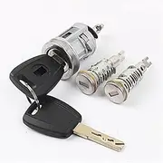 GIFAYUAN Fit for Fiat Ducato Set Ignition Car Door Rear Trunk Lock Barrel Cylinder Latch with 2 Keys SIP22 Blade Locksmith Tools