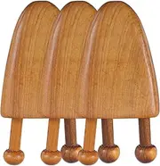 Wooden Massage Gua Sha Tools Set 3 Pack Body Massagers Household Scraping Boards
