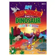 Squiggle My Wild Dragon & Dinosaur All In One Activity Book All Ages